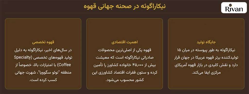 تولید قهوه نیکاراگوئه