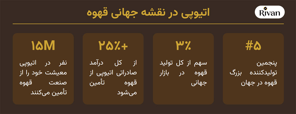 قهوه اتیوپی چیست؟ Introduction to Ethiopian Coffee قهوه اتیوپی چیست؟