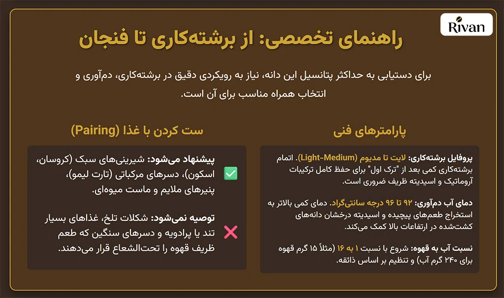راهنمای تخصصی برشته کاری و مصرف قهوه عربیکا کامرون