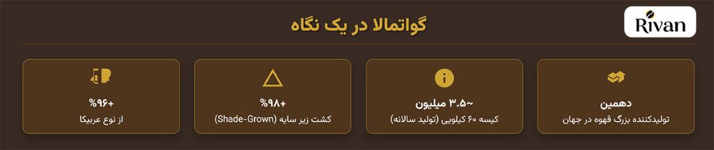 قهوه گوتمالا چیست؟ what is guatemalan arabica coffee 1 قهوه گوتمالا چیست؟